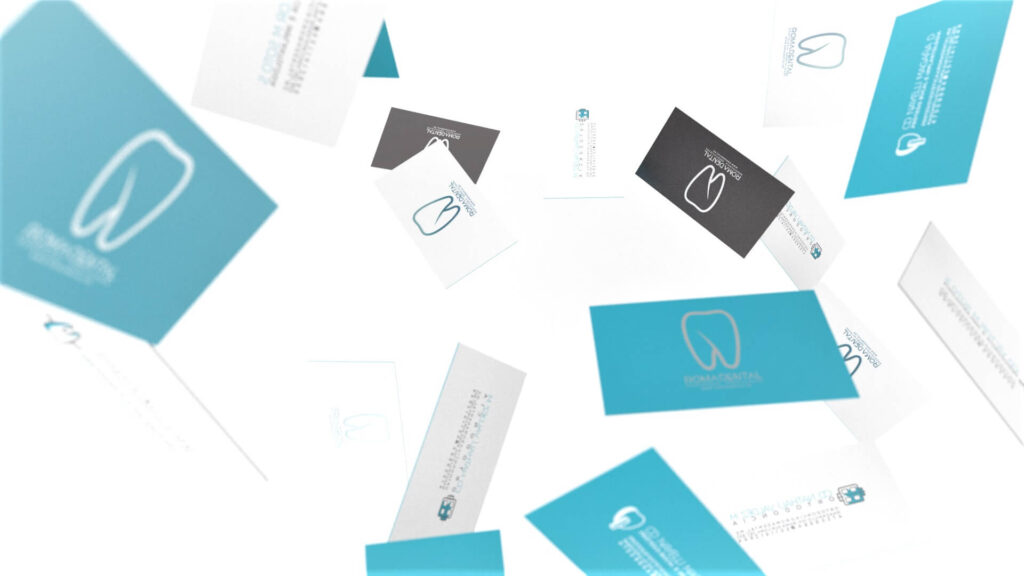 Tarjetas Logo Roma Dental
