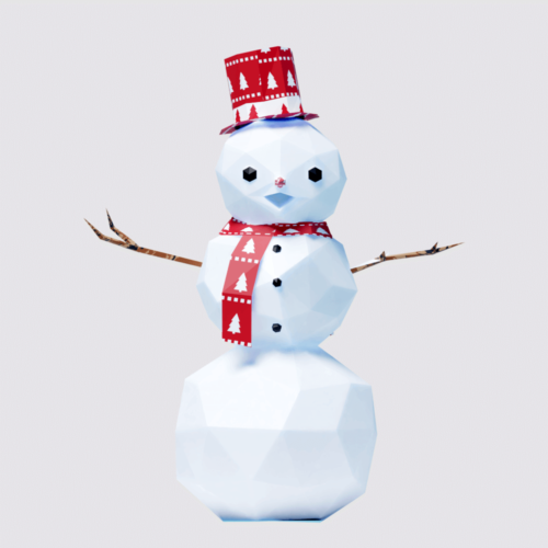 Low Poly Christmas Decorations