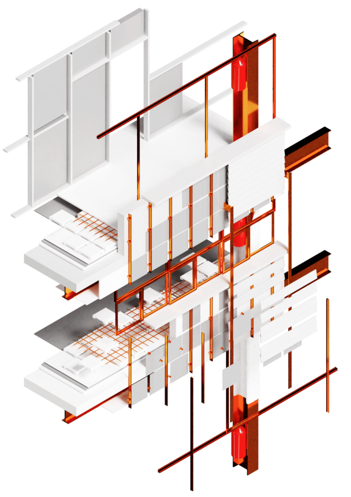 explosion architecture model