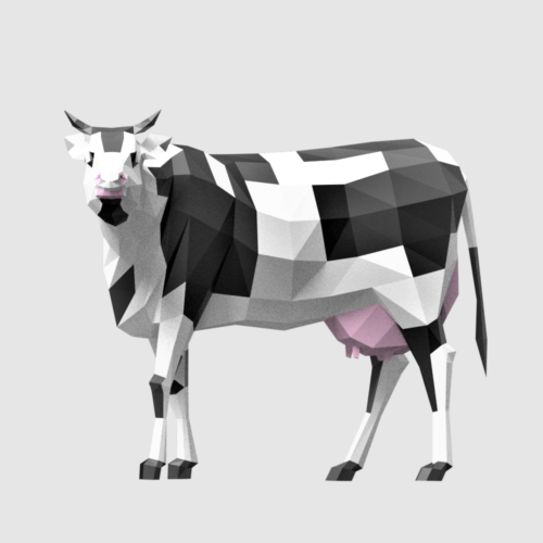 Low Poly Cows