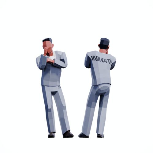 [3D] Low Poly Prison Inmates - Animated & Rigged ⋆ Studio Ochi